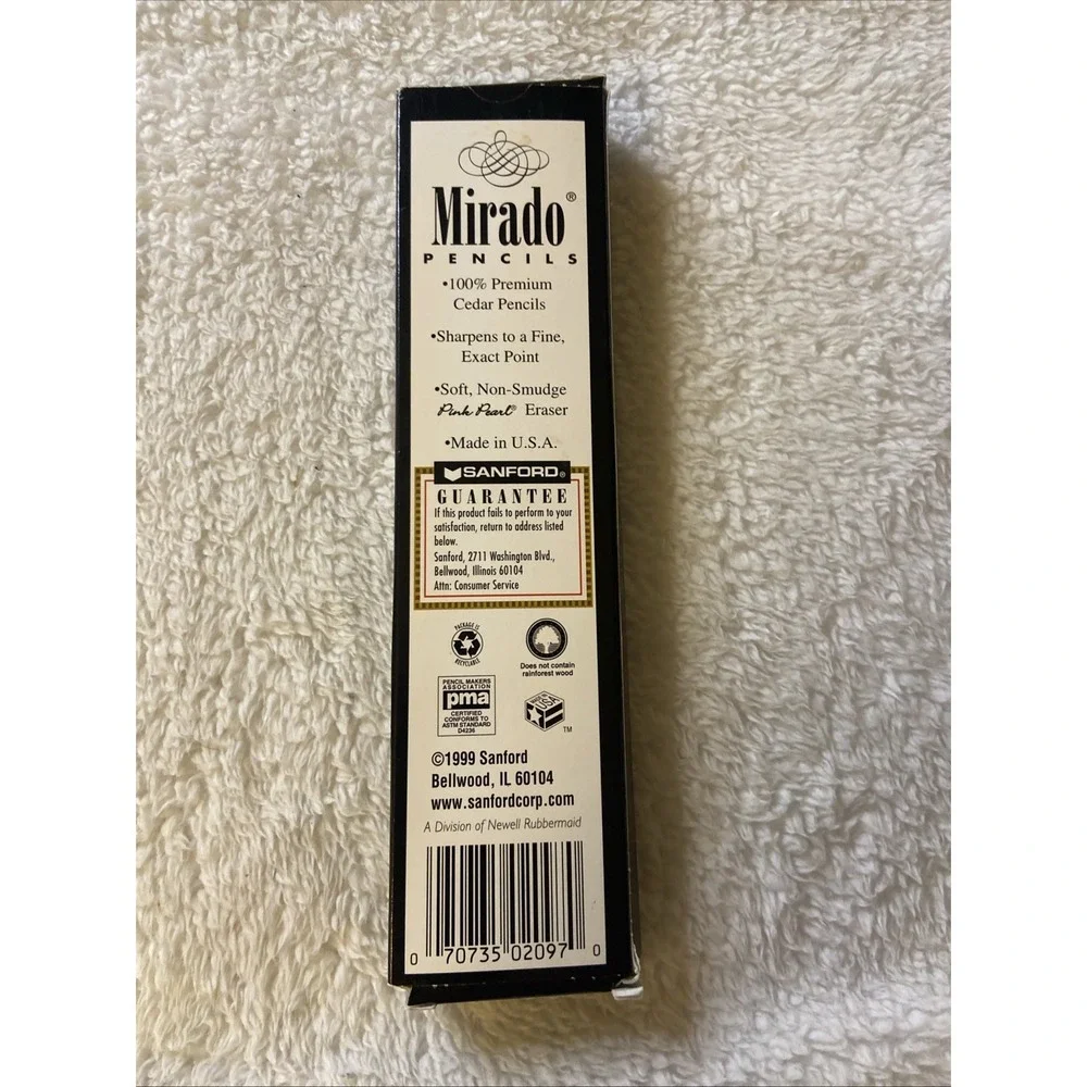 1999 Mirado Cedar Classic No #2 Writing‎ Pencils Box 12 NIB Vintage